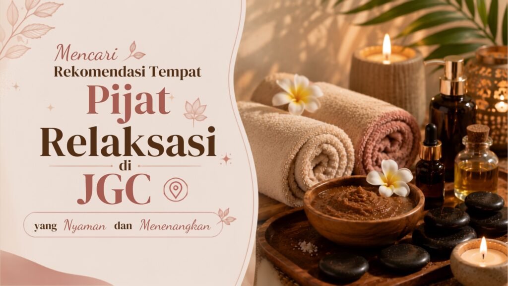 Temukan pengalaman relaksasi terbaik dengan rekomendasi tempat pijat di JGC hanya di Latezza Beauty Parlour.