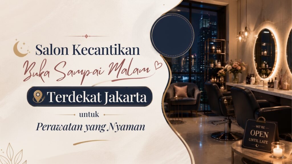 Interior estetik Latezza Beauty Parlour sebagai salon kecantikan buka sampai malam terdekat di Jakarta yang siap melayani perawatan Anda kapan saja.