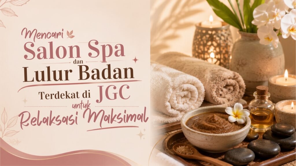Layanan salon spa dan lulur badan terdekat JGC terbaik untuk relaksasi tubuh dan perawatan kecantikan di Latezza Beauty Parlour.