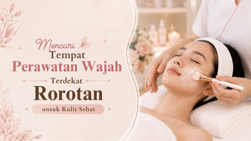 Terapis profesional sedang memberikan layanan perawatan wajah di Latezza Beauty Parlour sebagai tempat perawatan wajah terdekat Rorotan.