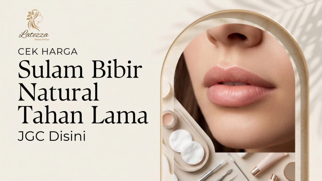 Tampilan hasil sulam bibir natural dan tahan lama di Latezza Beauty Parlour dengan penawaran harga terbaik untuk kecantikan bibir Anda.
