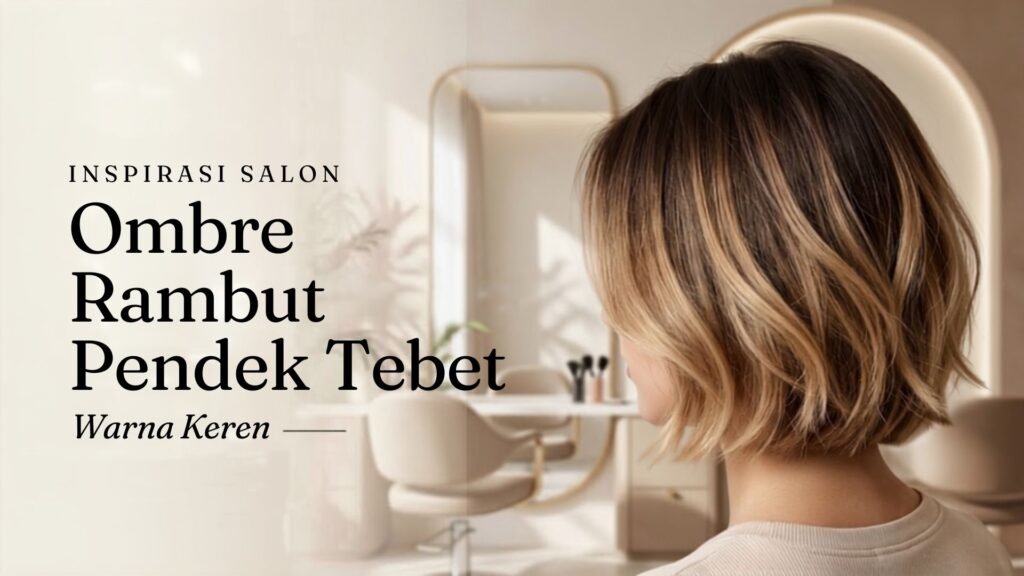 salon ombre rambut pendek tebet