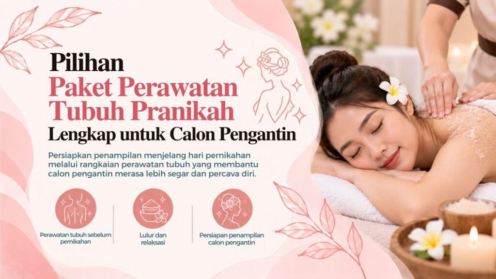 paket perawatan tubuh pranikah
