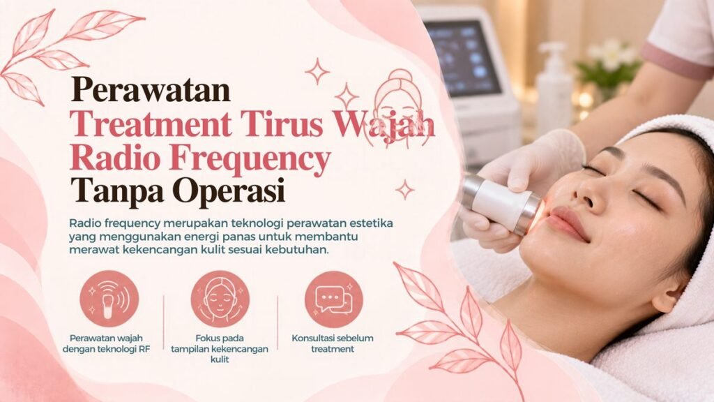 treatment tirus wajah radio frequency